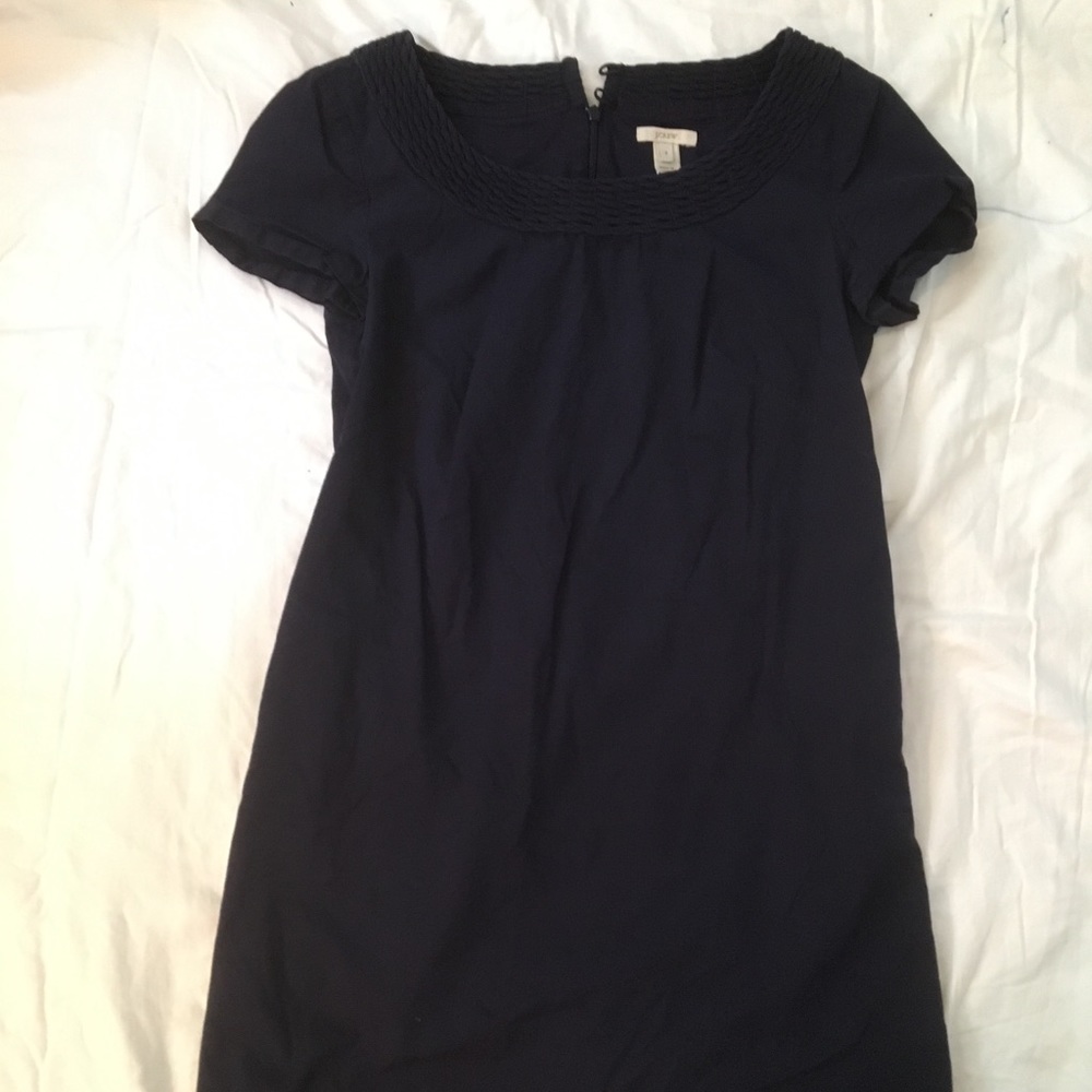 Navy J. Crew casual dress